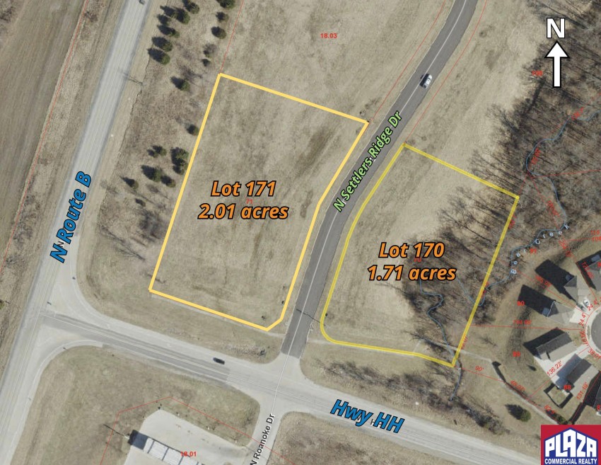 Route B & E. Highway HH (Settler's Ridge LT 171-1acre) Columbia, MO 65202